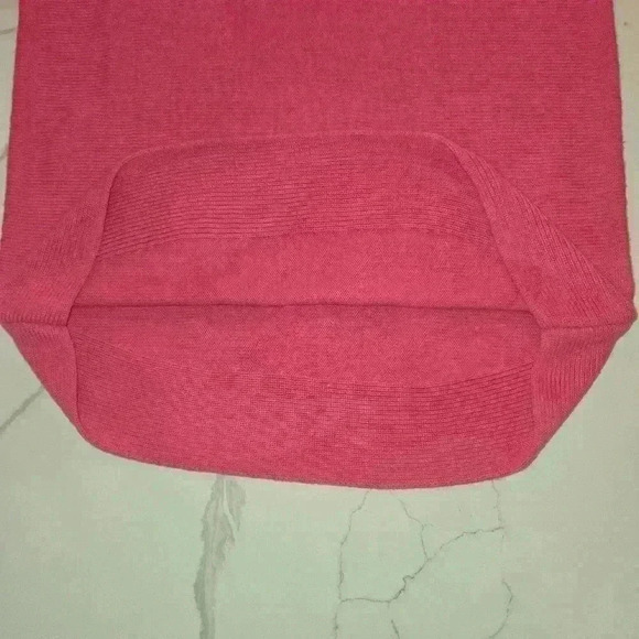 Talbots Womens Lightweight V-Neck Tunic Sweater Pink Size Small - Picture 5 of 11